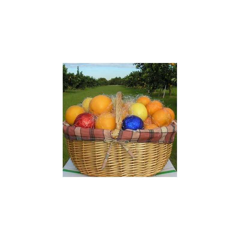 Panier Cadeau Spécial écologique: 7 kg Orange 3 kg Mandarines et citrons - 10 Kg (cesta)