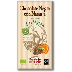 Chocolate Negro 56% con naranja Ecológico 100 g