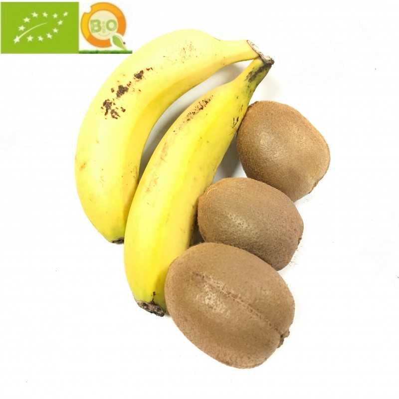 Kiwis y Plátanos de Canarias ecológicos - 5 kg