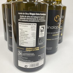 Organic oil Extra Virgin Olive, Gold Vinalopó 500 ml