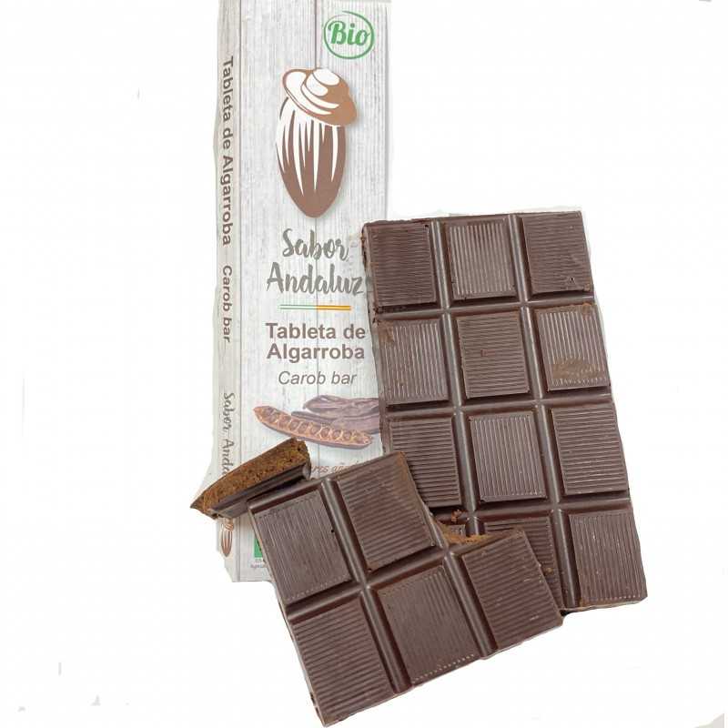 Chocolate de Algarroba 95% con Aceite de Oliva Ecológico 100 g