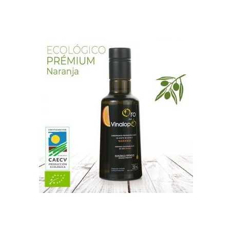 Organic Oil Virgin Olive oil with Orange 250 ml