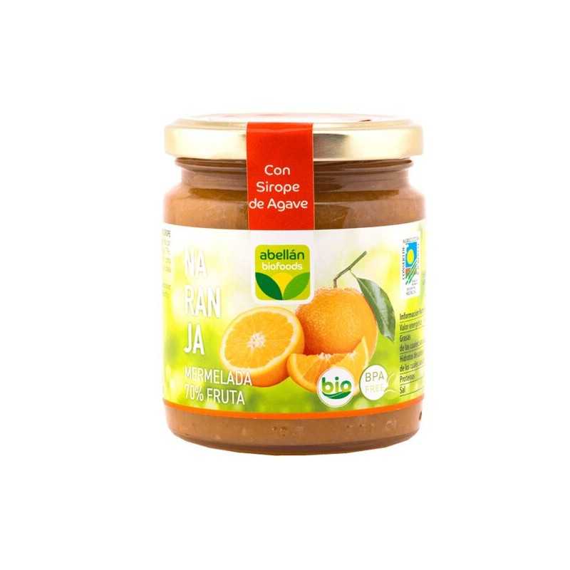 Organic Orange jam with Agave 265 g (naranja)