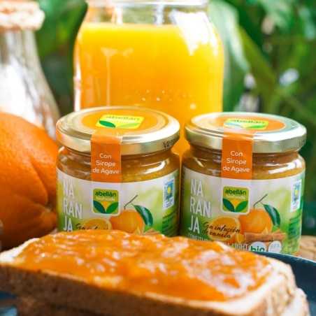 Organic Orange jam with Agave 265 g (naranja)