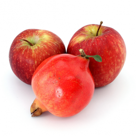 Frutas Ecológicas: Granadas y Manzanas 5 kg (Granadas y Manzanas)