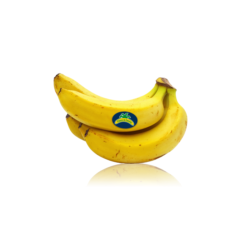 2 Frutas Ecológicas: Kakis Rojo Brillante y Plátanos - 5 kg