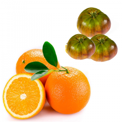 Naranjas, Tomate Valenciano bio