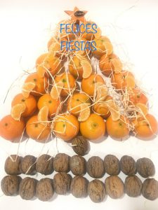 arbol de navidad naranjas